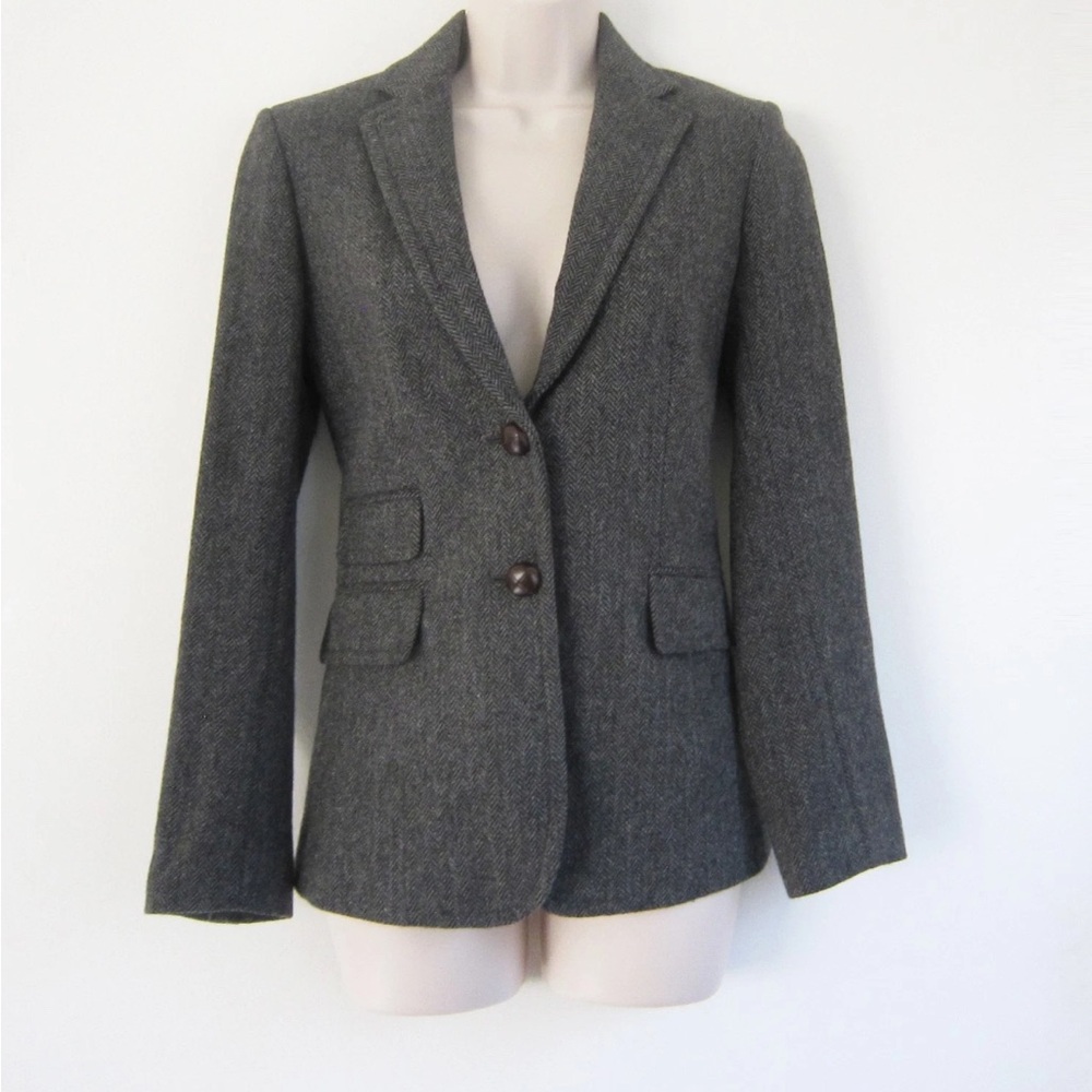 J. Crew Dark Gray Women's Suit Jacket